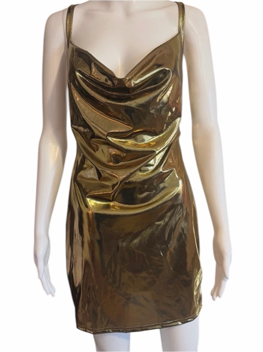 GOLD♦️♦️BODYCON PARTY DRESS - Picture 4 of 15